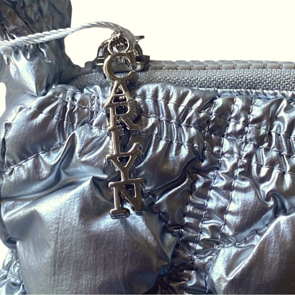 Authentic CARLYN Mini Poing Casual Style Unisex SILVER Nylon Streetwear … - Picture 6 of 16